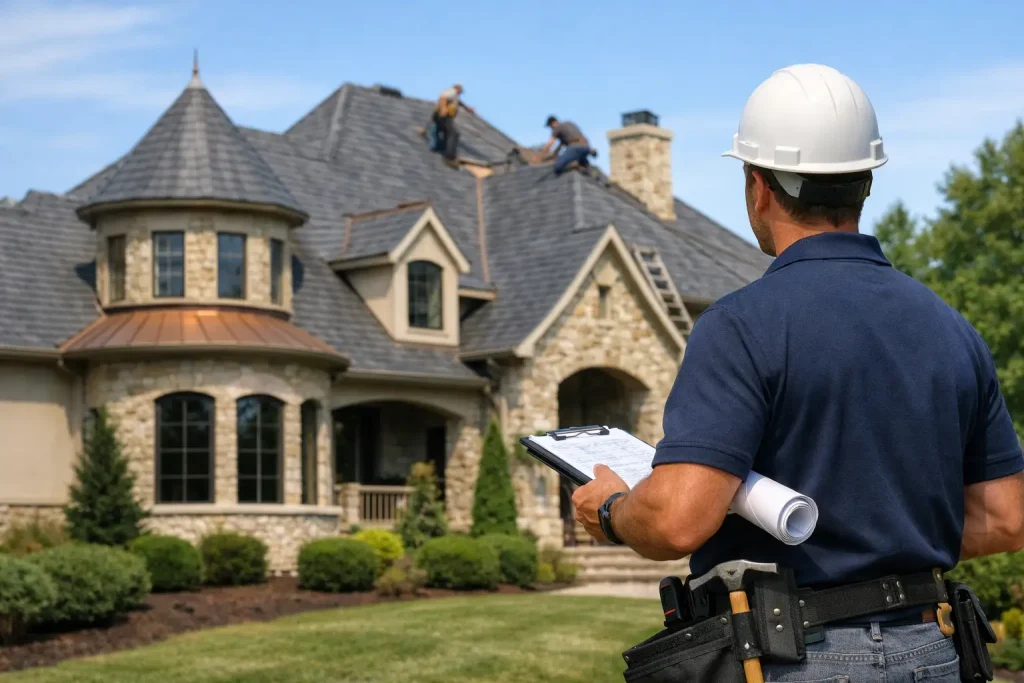 Estate Home Roofing Contractor: What to Look For
