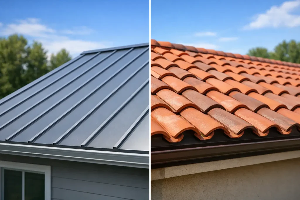 Metal Roof Versus Tile Roof: Which Fits?