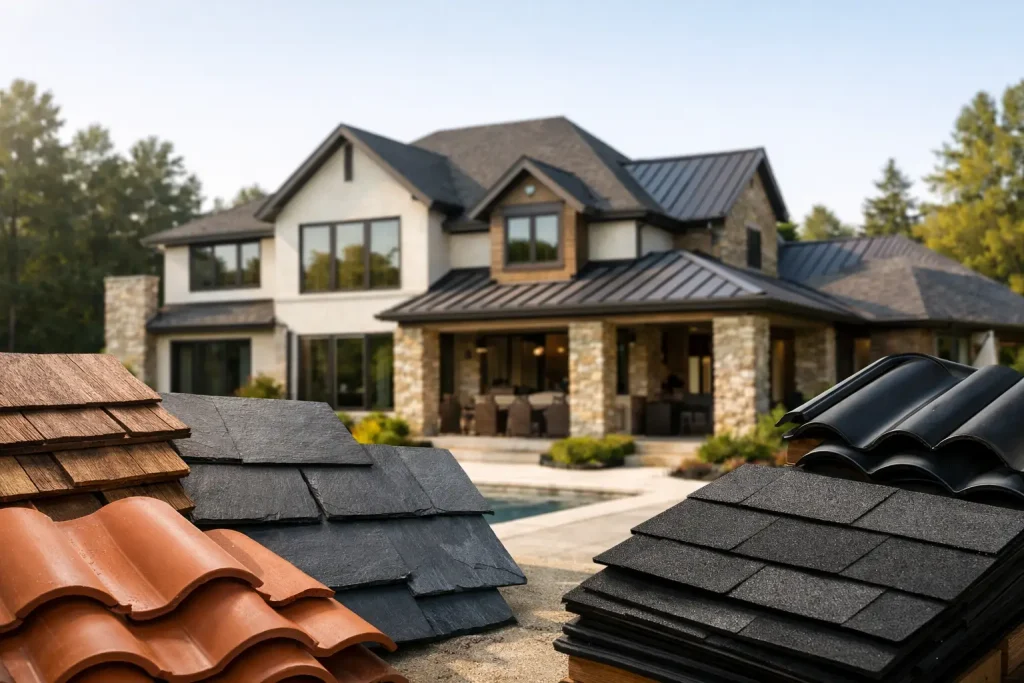 Best Roofing Materials for Custom Homes