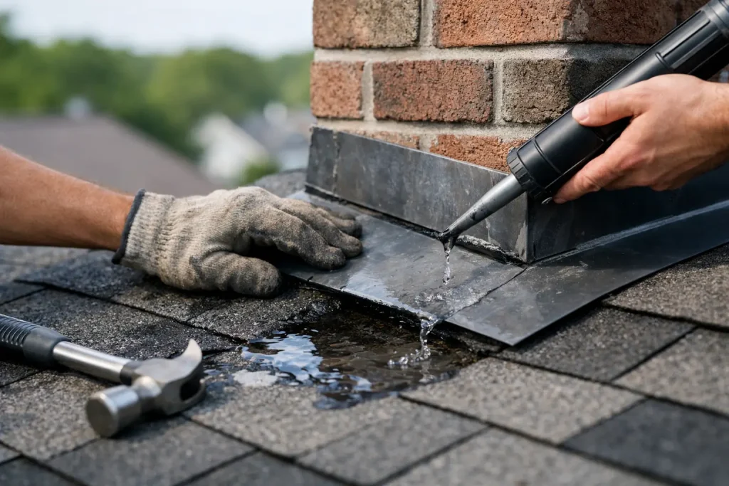 How to Fix Roof Flashing Leaks Right