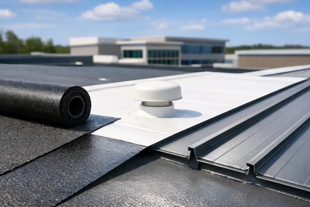 Best Materials for Low Slope Roofs Compared