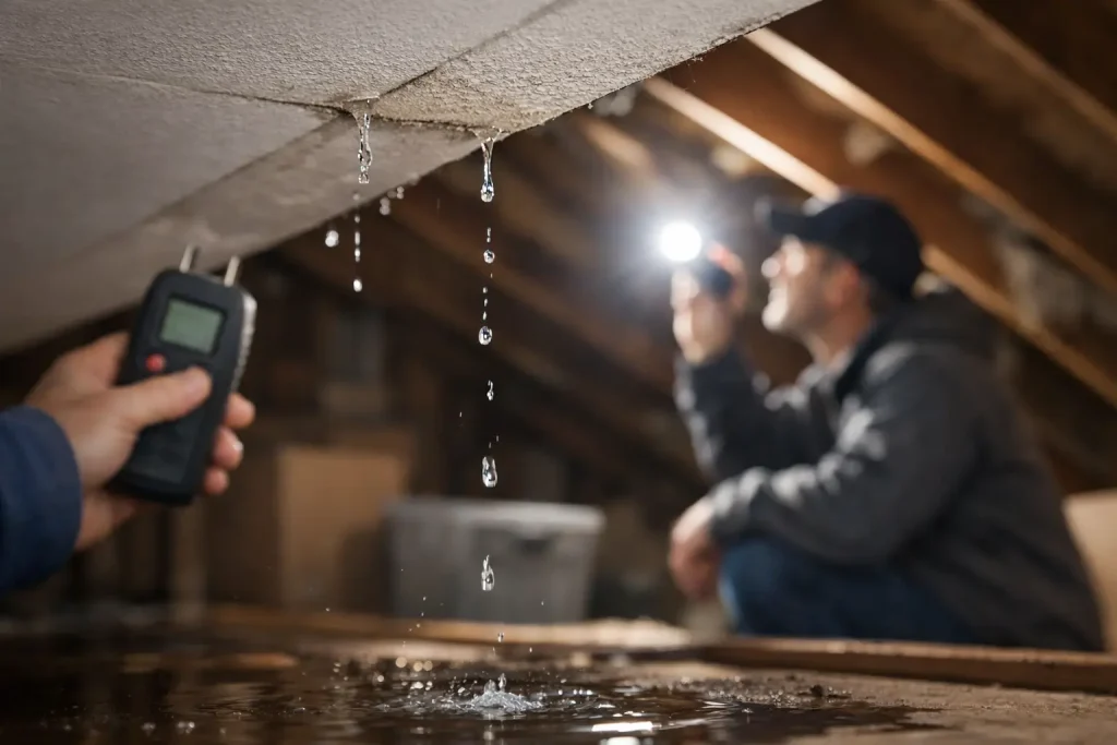 Can a Roof Leak Without Stains? Warning Signs