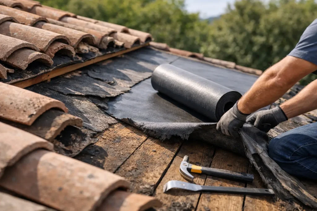 When Tile Roof Underlayment Replacement Is Due