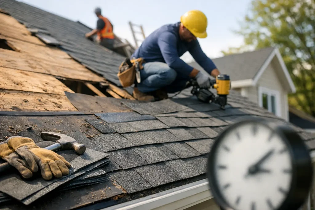 How Long Does Reroofing Take for a Home?